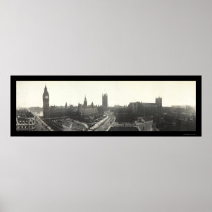 Poster Big Ben London Photo 1919