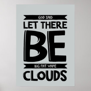 Poster Big Fat Clouds Premium