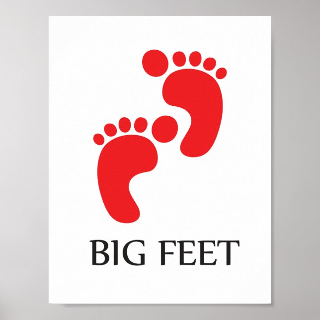 Poster Big Feet (Devant)