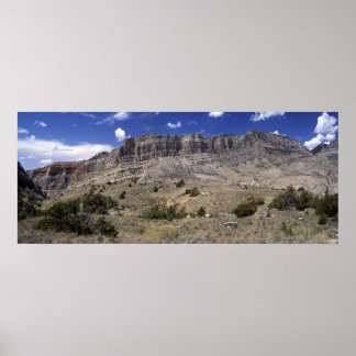 Poster Big Horn Mountains Panoramique 1