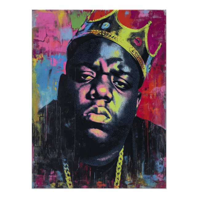 Poster Biggie – L'icône du rap de Brooklyn (Devant)