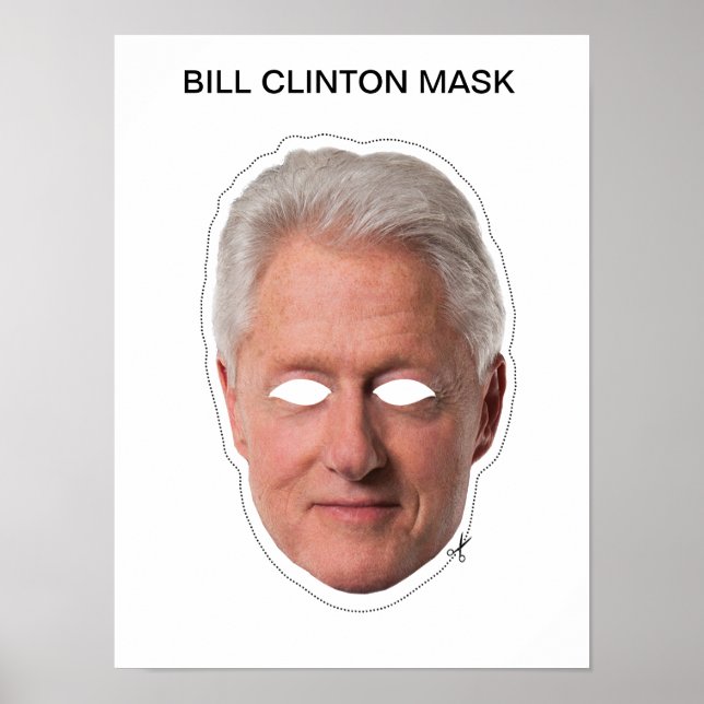 Poster Bill Clinton (Devant)