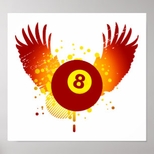 Poster billard hi-fi