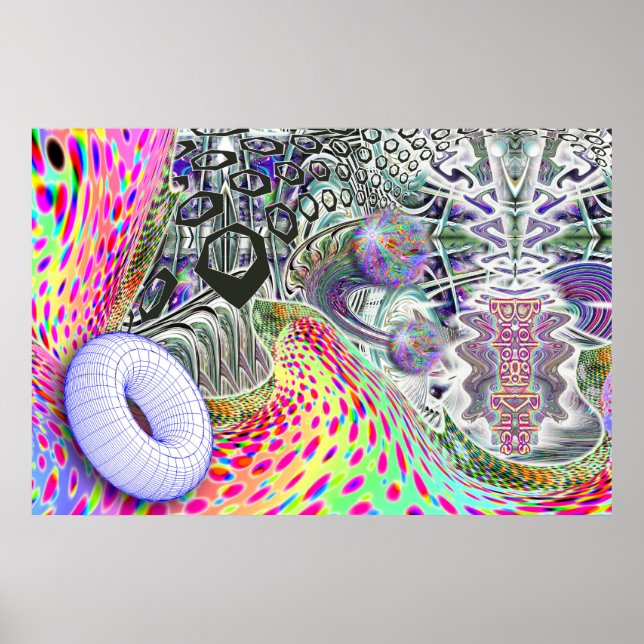 Poster Bio-Logical-Donut (Devant)