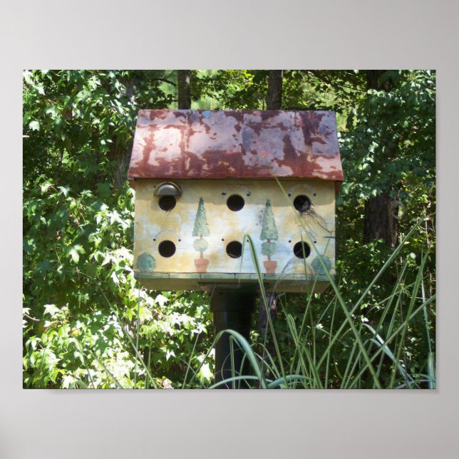 Poster Birdhouse (Devant)