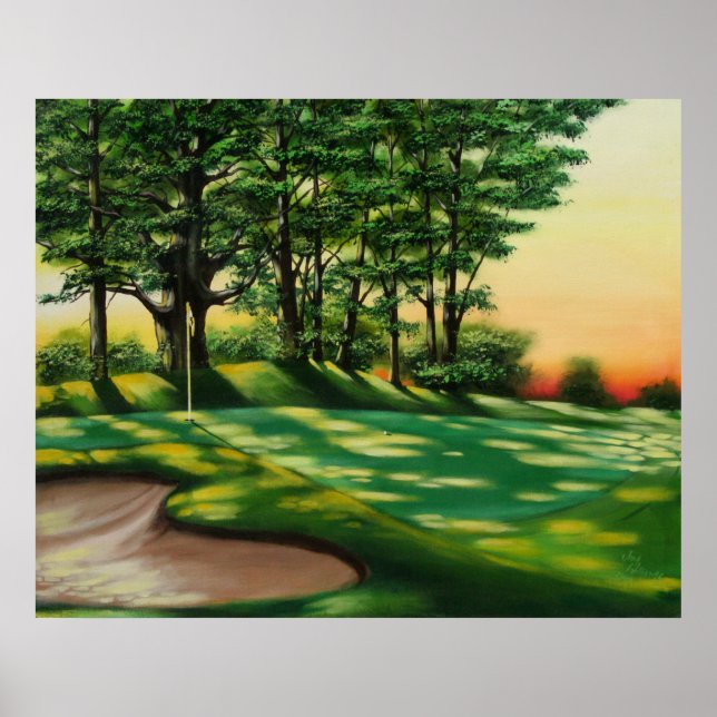 Poster Birdie Putt (Devant)