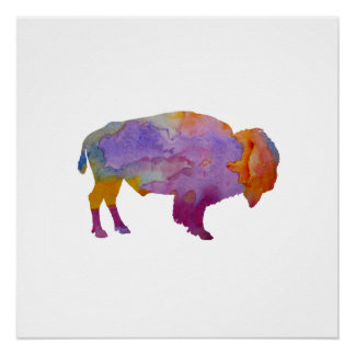 Poster Bison