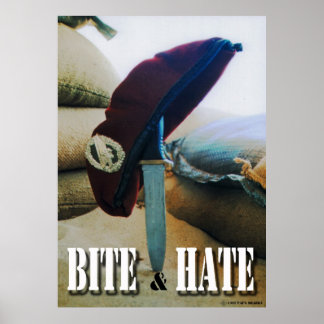 Poster Bite & Haine