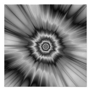 Poster Black and White Bang ! L'affiche parfaite de Zazzl