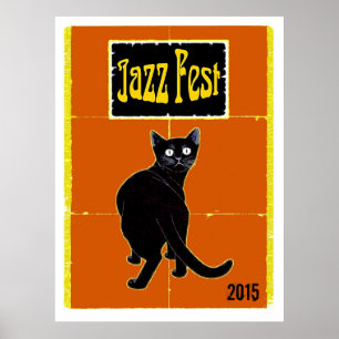 Poster Black Cat Jazz Fest 2015