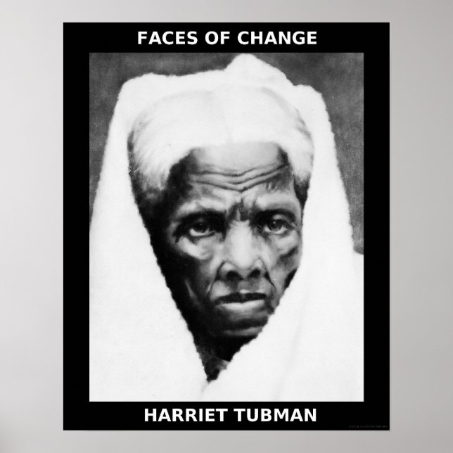 Poster Black History Month Heroes - Harriet Tubman (Devant)