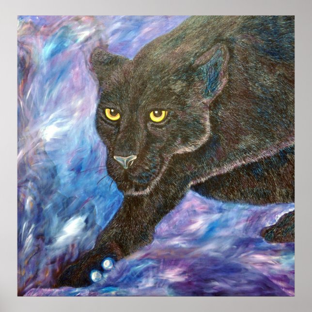 Poster Black Panther (Devant)