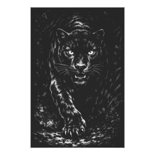 Poster Black Panther — par BurnsInHell