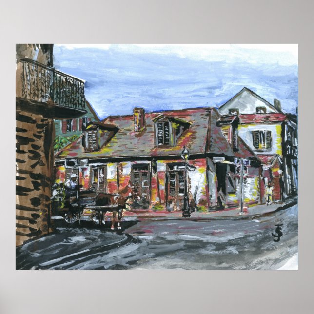 Poster Black Smith Shop, Nouvelle-Orléans (Devant)