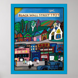 Poster Black Wall Street