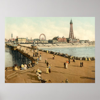 Poster Blackpool III, Lancashire, England