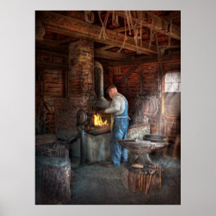 Poster Blacksmith - L'importance du forgeron