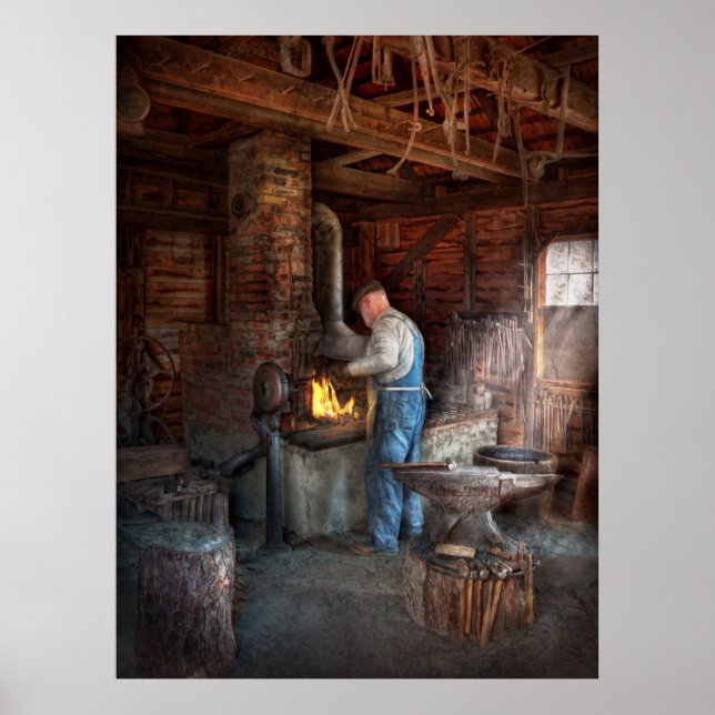 Poster Blacksmith - L'importance du forgeron (Devant)