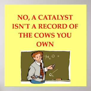 Poster blague de chimie