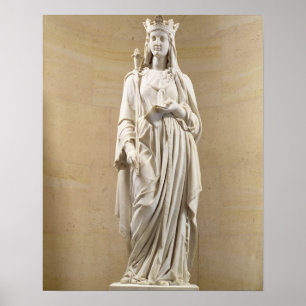 Poster Blanche de 1188-1252) reines de Castille (de la