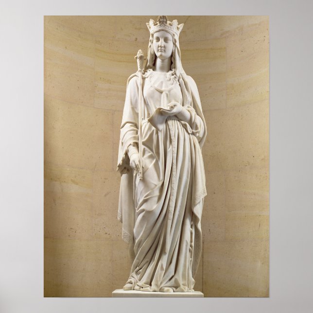 Poster Blanche de Castille (1188-1252) Reine de France, 1 (Devant)