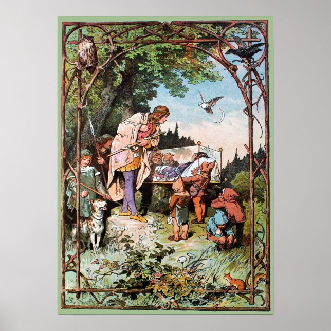 Poster Blanche-Neige et les sept nains (Devant)