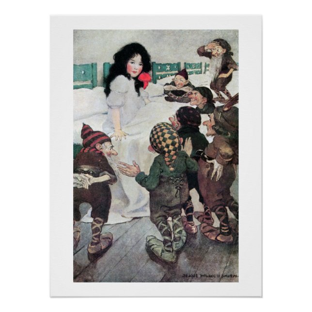 Poster Blanche-Neige et les Sept Nains (Devant)