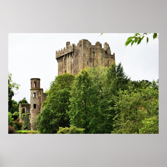 Poster Blarney Castle, Ireland (Devant)