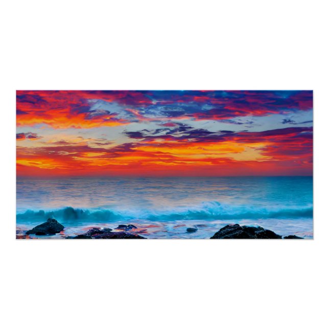 Poster Blazing Horizon (Devant)