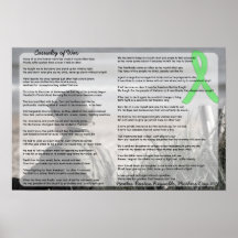 Blessé de guerre, poème d'un patient de Lyme