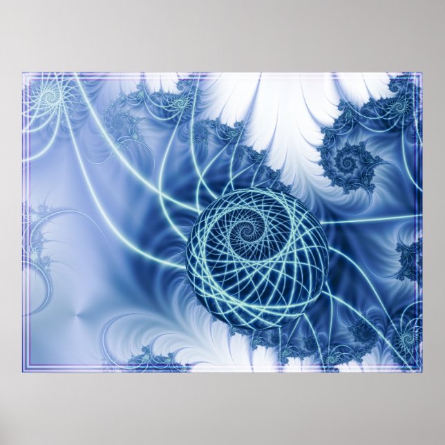 Poster Bleu (Devant)