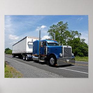 Poster bleu 379 Walking Floor