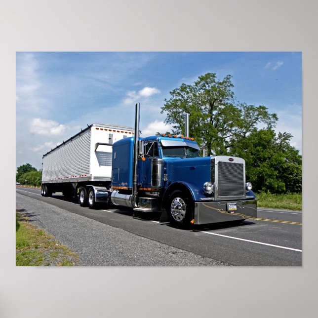 Poster bleu 379 Walking Floor (Devant)