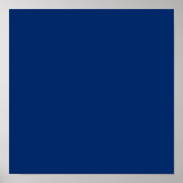 Poster Bleu US (Devant)