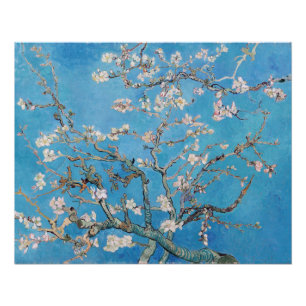 Poster Bleu Vincent van Gogh Art Peinture
