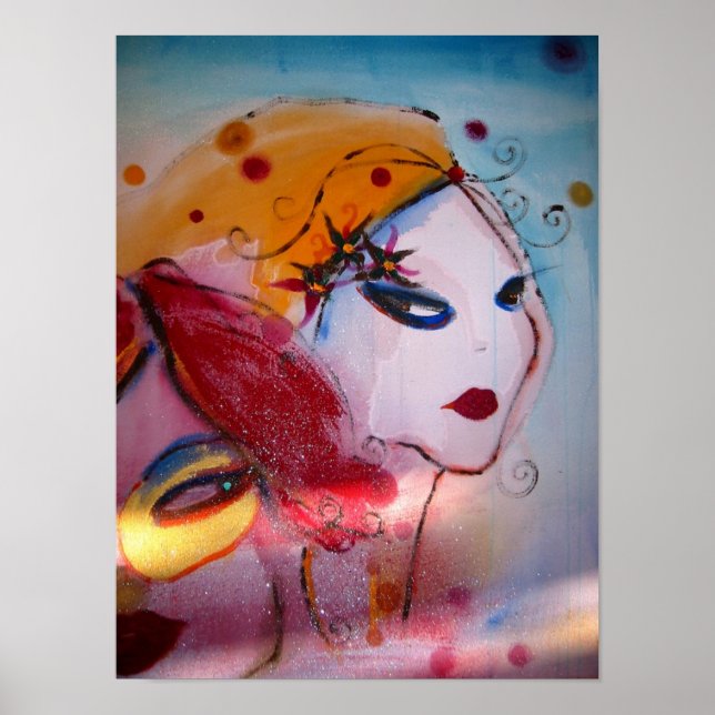 Poster "Blondie & I" (Devant)