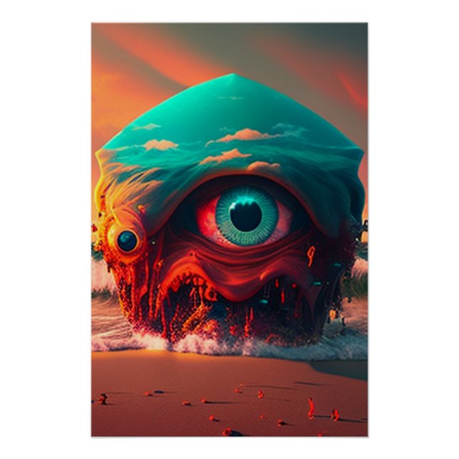 Poster Bloody Eyes (Devant)