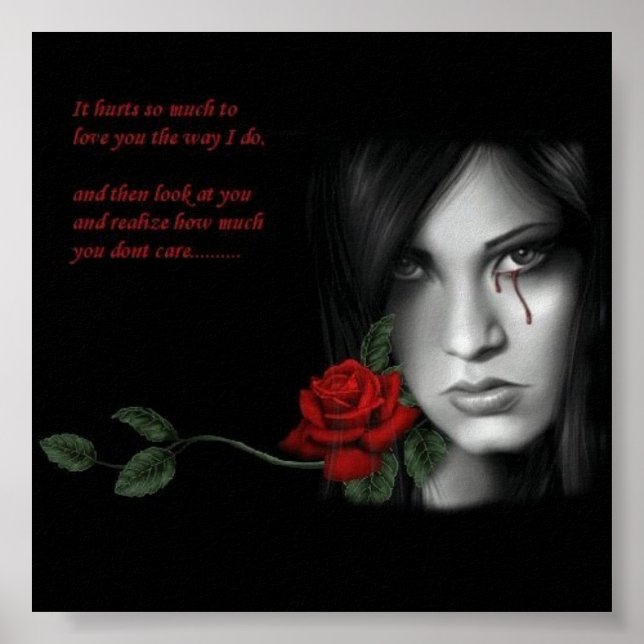 Poster Bloody Tears (Devant)