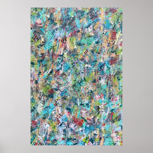 Poster Blue Meadow 24 x 36 (Devant)