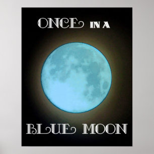 Poster Blue Moon