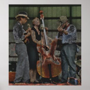 Poster Bluegrass Trio