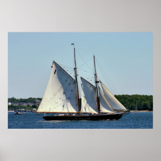 Poster Bluenose II Schooner