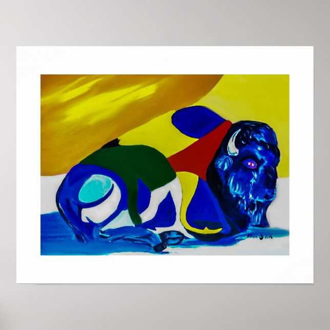 Poster Blues d'hiver (Devant)