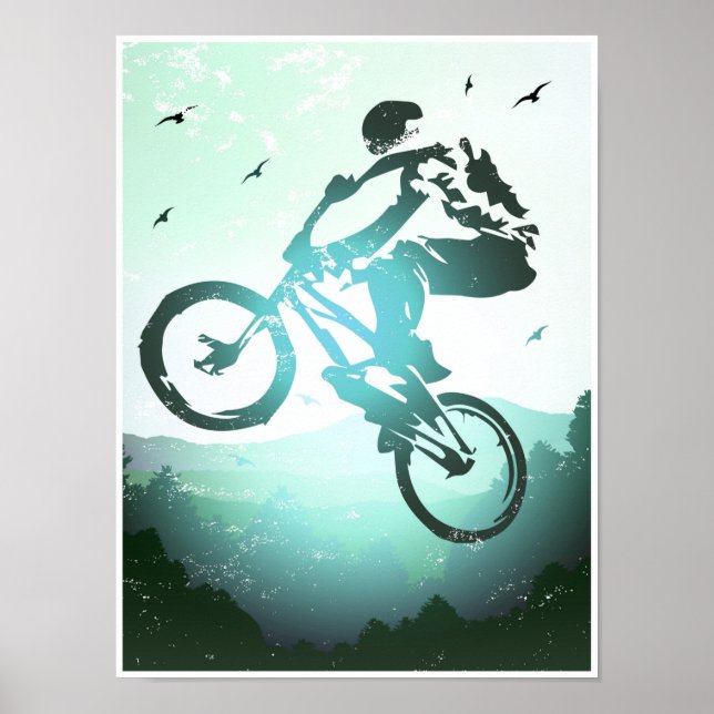 Poster Bmx - Bmx Bike - Bmx Poster Imprimer (Devant)