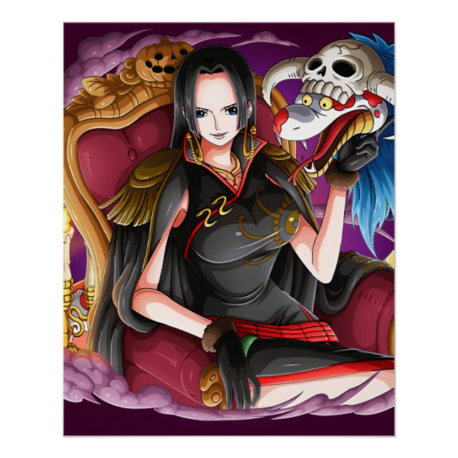 Poster Boa Hancock en un seul morceau (Devant)
