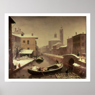 Poster Boat under the Snow