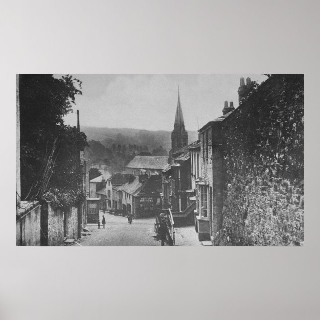 Poster Bodmin Hill, Lostwithiel, Cornouailles (Devant)