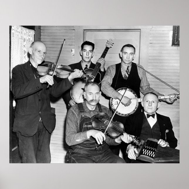 Poster Bogtrotters Band, 1937 (Devant)