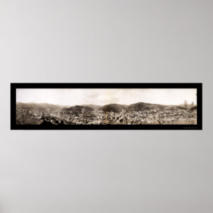 Poster Bois mort, photo 1909 du Dakota du Sud