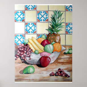 Poster Bol de fruits